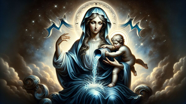 Numero 8 della Smorfia napoletana, 'a Maronna. &copy; Immagine creata con Dall-E