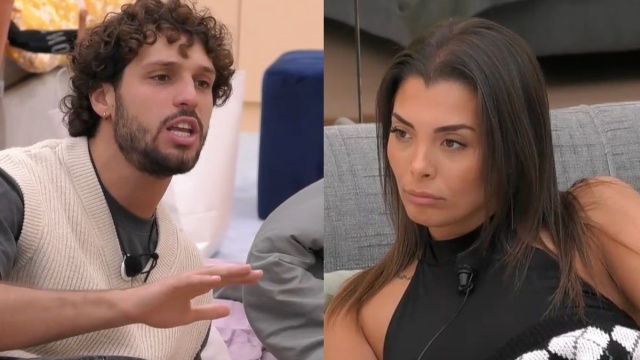 In foto Mattia e Grazia, concorrenti del Grande Fratello &copy; Mediaset