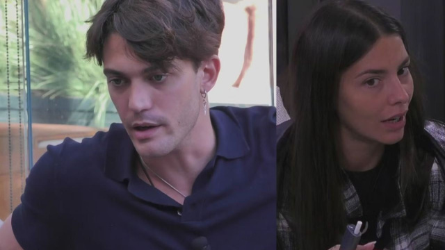 Jonas Pepe e Anita Mazzotta &copy; Grande Fratello / Mediaset.