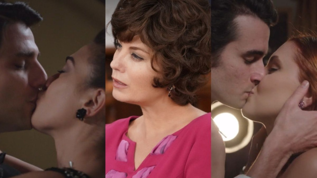 Marcello, Rosa, Adelaide, Ettore e Odile - screenshot &copy; Rai 1.