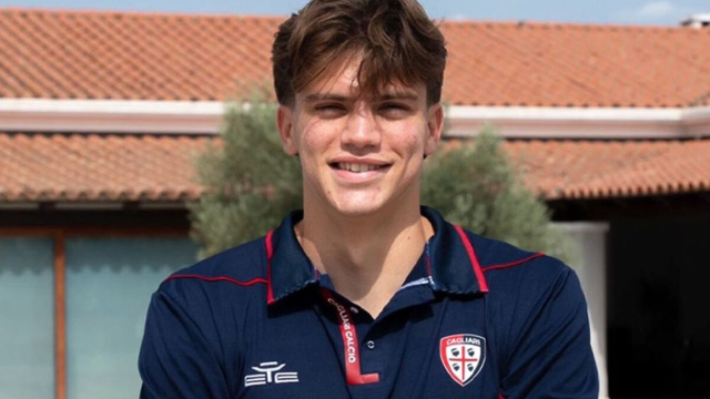 Marco Palestra, terzino del Cagliari &copy; Cagliari Calcio.