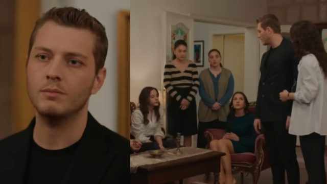 In foto Cihan e la famiglia Sansalan ne La notte nel cuore &ndash; &copy; Show Tv.