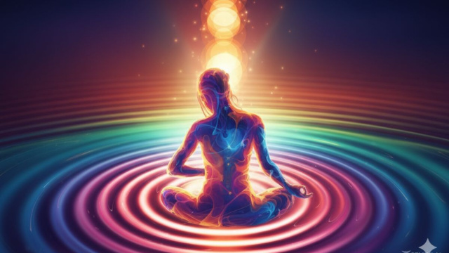 Figura femminile in un contesto estemporaneo - &copy; Pixabay IA.