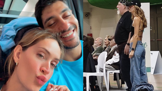 Helena Prestes, Javier e Mariano Martinez &copy; Instagram.