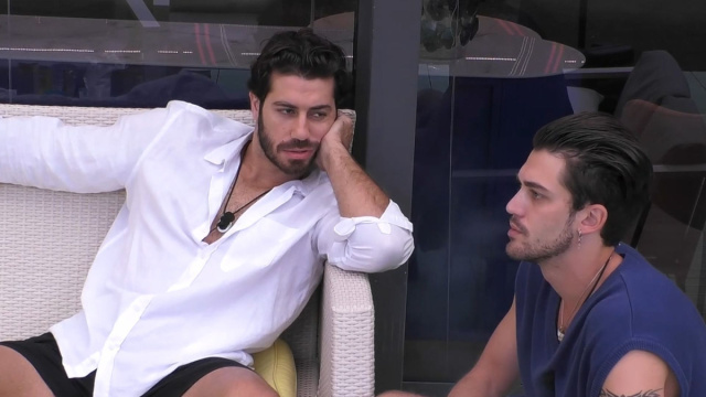 Omer Elomari e Jonas Pepe &copy; Grande Fratello / Mediaset.