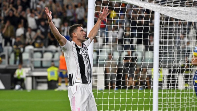 L'attaccante della Juventus, Dusan Vlahovic - &copy;️ X Juventus FC.