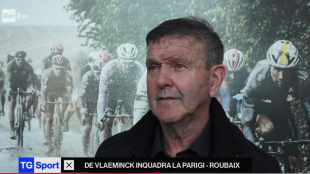 Roger De Vlaeminck &ndash; &copy; Screenshot Rai.