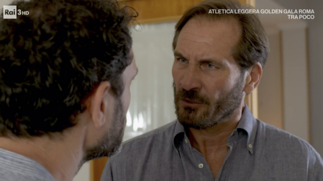 Un posto al sole, in foto Eduardo e Alberto in una scena &copy; Rai.