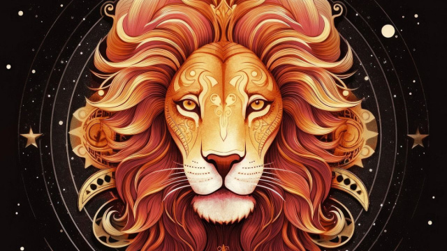 Oroscopo segno zodiacale del Leone - &copy; Pixabay IA.