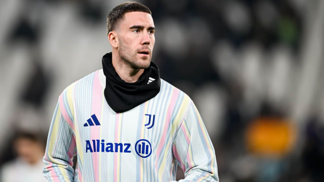 Dusan Vlahovic, attaccante della Juventus. Foto &copy; Juventus FC