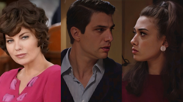 Adelaide, Marcello e Rosa - screenshot &copy; Rai