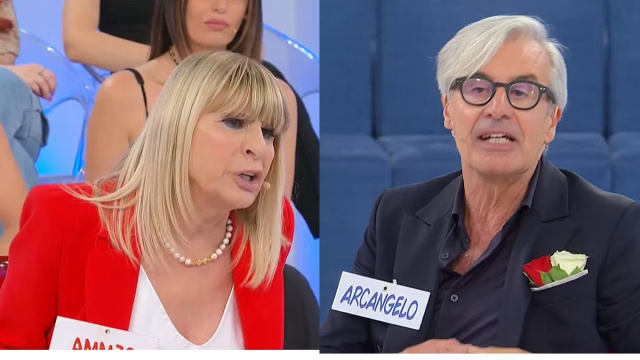 Gemma Galgani e Arcangelo Passirani &copy; Canale 5.