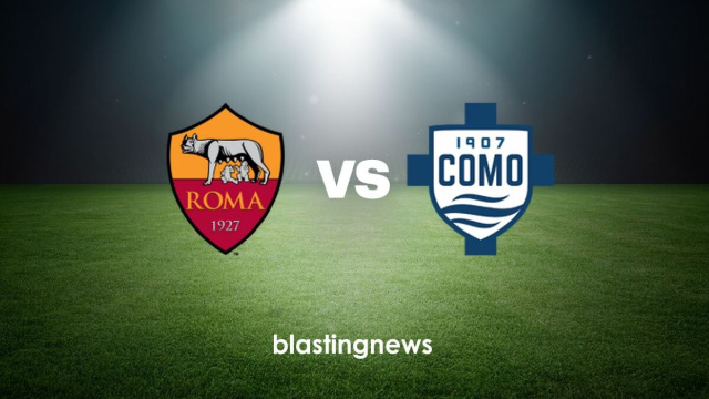 I loghi di Roma e Como. &copy; Blasting News