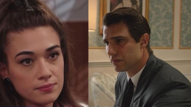 In foto Rosa e Marcello &copy; Rai 1.