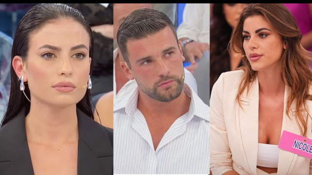 Martina Cardamone, Flavio Ubirti e Nicole Belloni &copy; Canale 5.