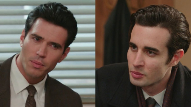 Matteo Portelli ed Ettore Marchesi - screenshot &copy; Rai.