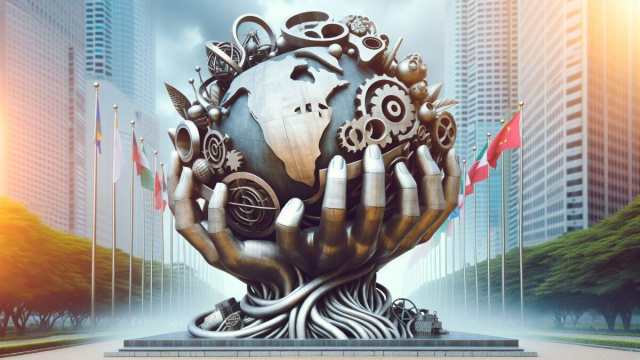 Numero 38 della Smorfia napoletana, 'e mazzate. &copy; Immagine creata con Dall-E