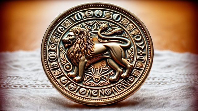 Numero 46 della Smorfia napoletana, 'e denare. &copy; Immagine creata con Dall-E