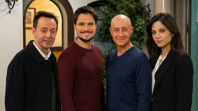 Fortunato, Gianluca, Diego e Rosa in lizza per il ruolo di portiere &copy; Un posto al sole Rai.