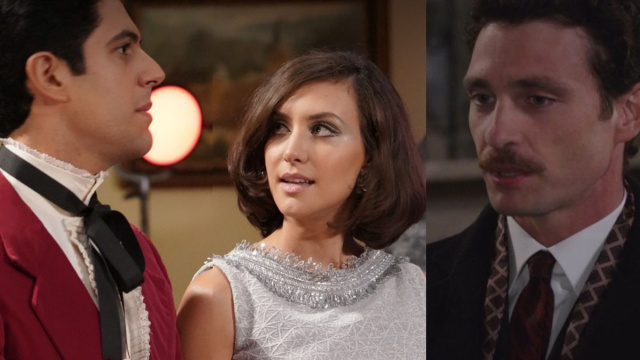 Mimmo Burgio, Agata Puglisi e Cesare Brugnoli - screenshot &copy; Rai 1