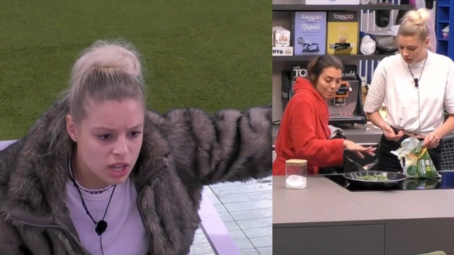 Giulia Soponariu e Grazia Kendi &copy; Grande Fratello/Mediaset.