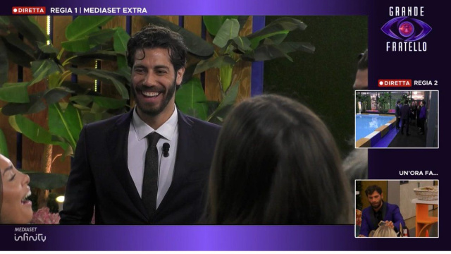 In foto Omer al Grande Fratello &copy; Mediaset