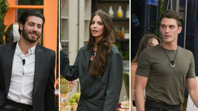 In foto Omer, Anita e Jonas, concorrenti del Grande Fratello &copy; Mediaset