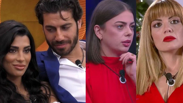 In foto Rasha, Omer, Benedetta e Valentina al Grande Fratello &copy; Mediaset
