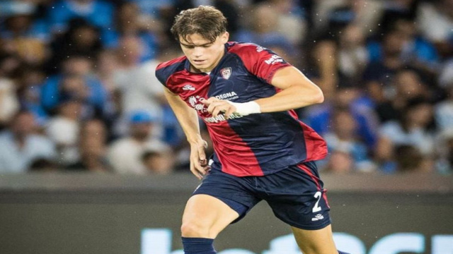 Marco Palestra (2005) in prestito al Cagliari dall'Atalanta: il terzino destro nel mirino delle big di Serie A. (&copy; Marco Palestra, Instagram)