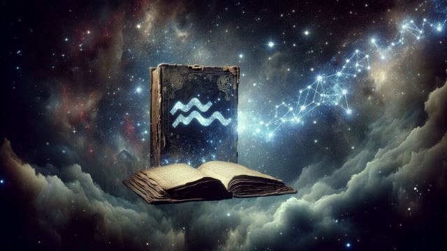 Numero 89 della Smorfia napoletana, a vecchia, segno Acquario. &copy; Immagine creata con Dall-E