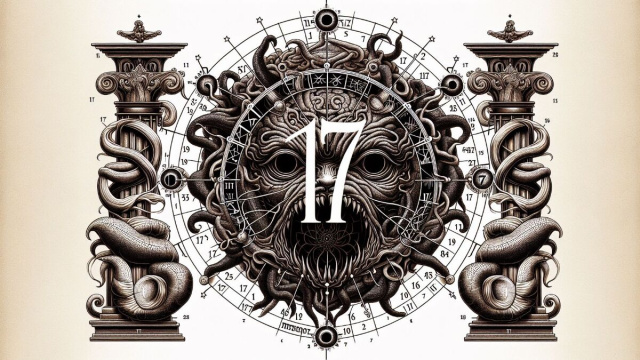 Numero 17 della Smorfia napoletana, 'a disgrazzia. &copy; Immagine creata con Dall-E