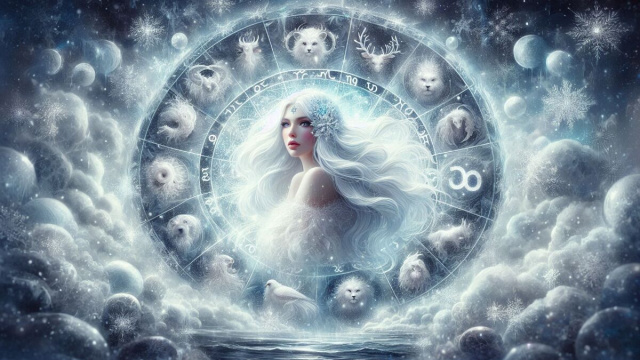 Oroscopo e inverno generato con &copy; AI Copilot.