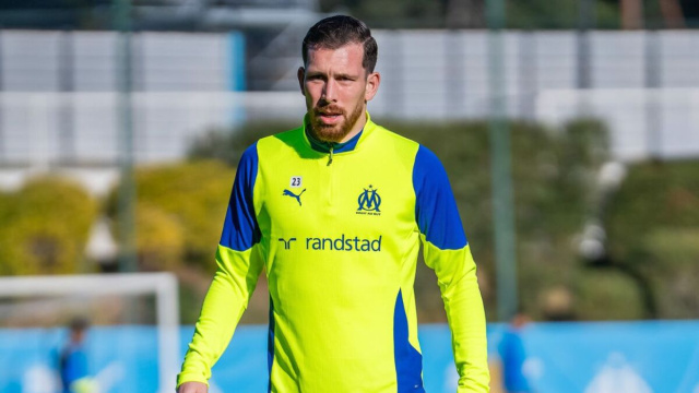 Pierre-Emile Hojbjerg, centrocampista del Marsiglia. Foto &copy; Marsiglia