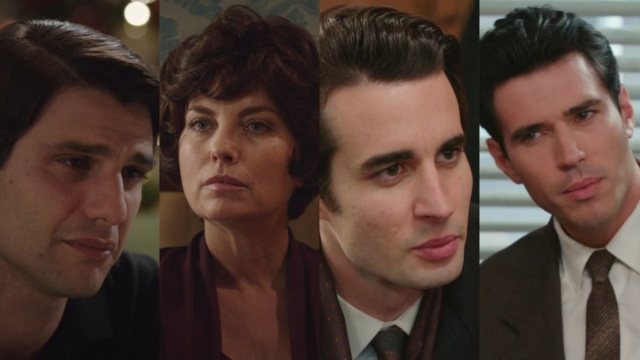 Marcello, Adelaide, Ettore e Matteo - screenshot &copy; Rai 1.