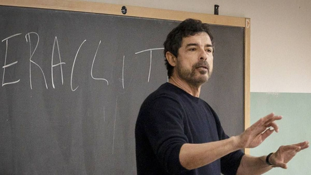 Alessandro Gassmann in una scena di Un professore &copy; Rai 1