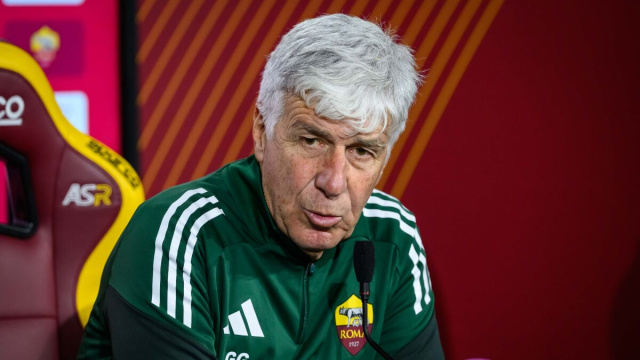 Gian Piero Gasperini, allenatore della Roma. Foto &copy; Roma