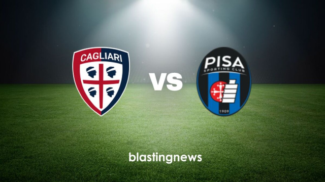 I loghi di Cagliari e Pisa &copy; Blasting News.