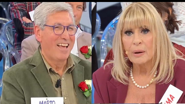Mario Lenti e Gemma Galgani &copy; Canale 5.