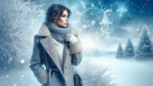 Oroscopo e inverno generato con &copy; AI Copilot