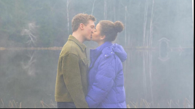Vincent e Ana in una scena di &copy; Tempesta d'amore.