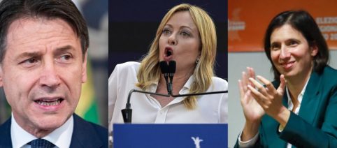 Sondaggi politici: sale FdI, stabile il M5S, male Lega e PD