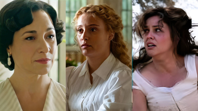 Leocadia, Jana e Dolores - screenshot &copy; La Promessa.