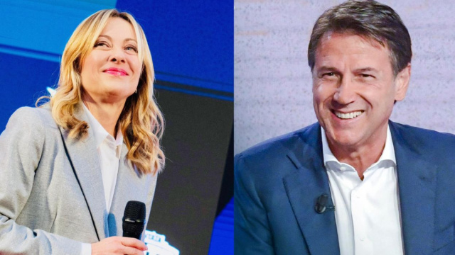 Giorgia Meloni, Giuseppe Conte (&copy; Facebook)