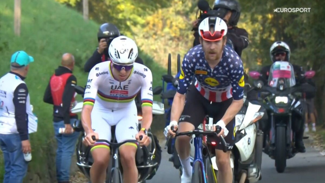 Tadej Pogacar - &copy; Screenshot Eurosport.