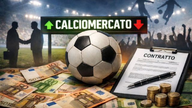 Calciomercato: si parte il 2 gennaio @immagine I.A.