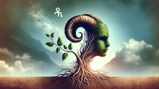 Numero 10 della Smorfia napoletana, 'e fasule, per il segno del Capricorno. &copy; Immagine creata con Dall-E