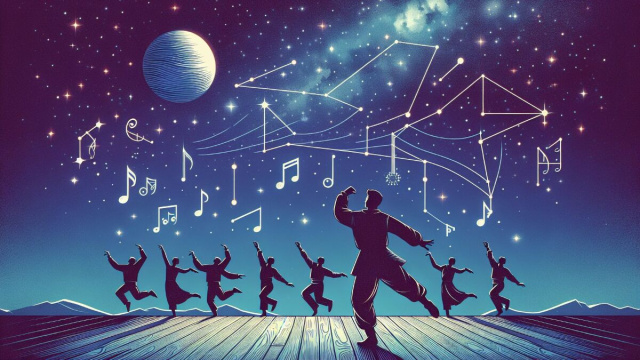 Numero 36 della Smorfia napoletana, 'e castagnelle per la Bilancia. &copy; Immagine creata con Dall-E