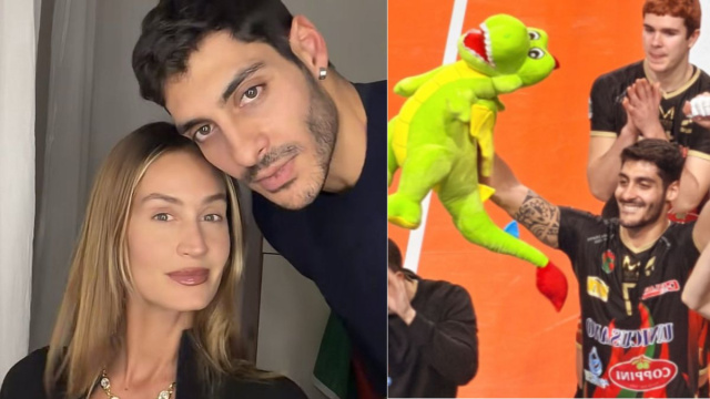 Helena Prestes e Javier Martinez &copy; Instagram