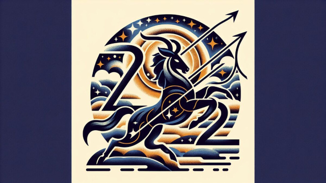 Numero 72 della Smorfia napoletana, 'a maraviglia per il Sagittario. &copy; Immagine creata con Dall-E