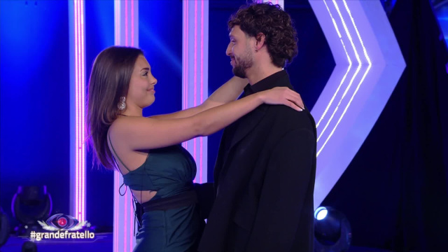 Grazia Kendi e Mattia Scudieri &copy; Grande Fratello / Mediaset.